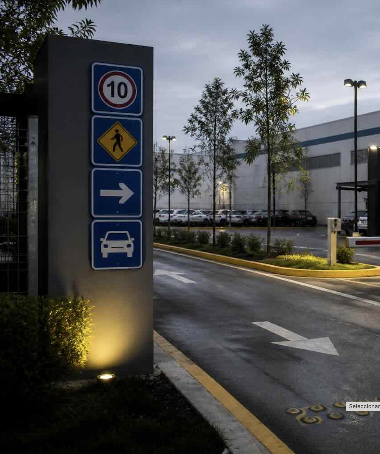 Cotización de señalización para estacionamientos en Monterrey