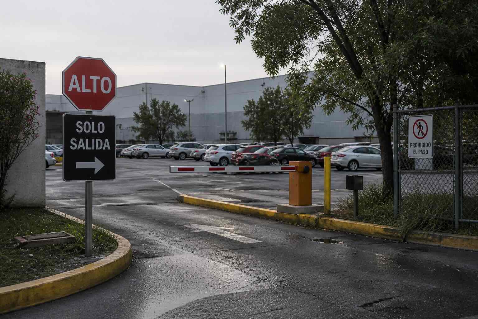 Señales de salida y no pase