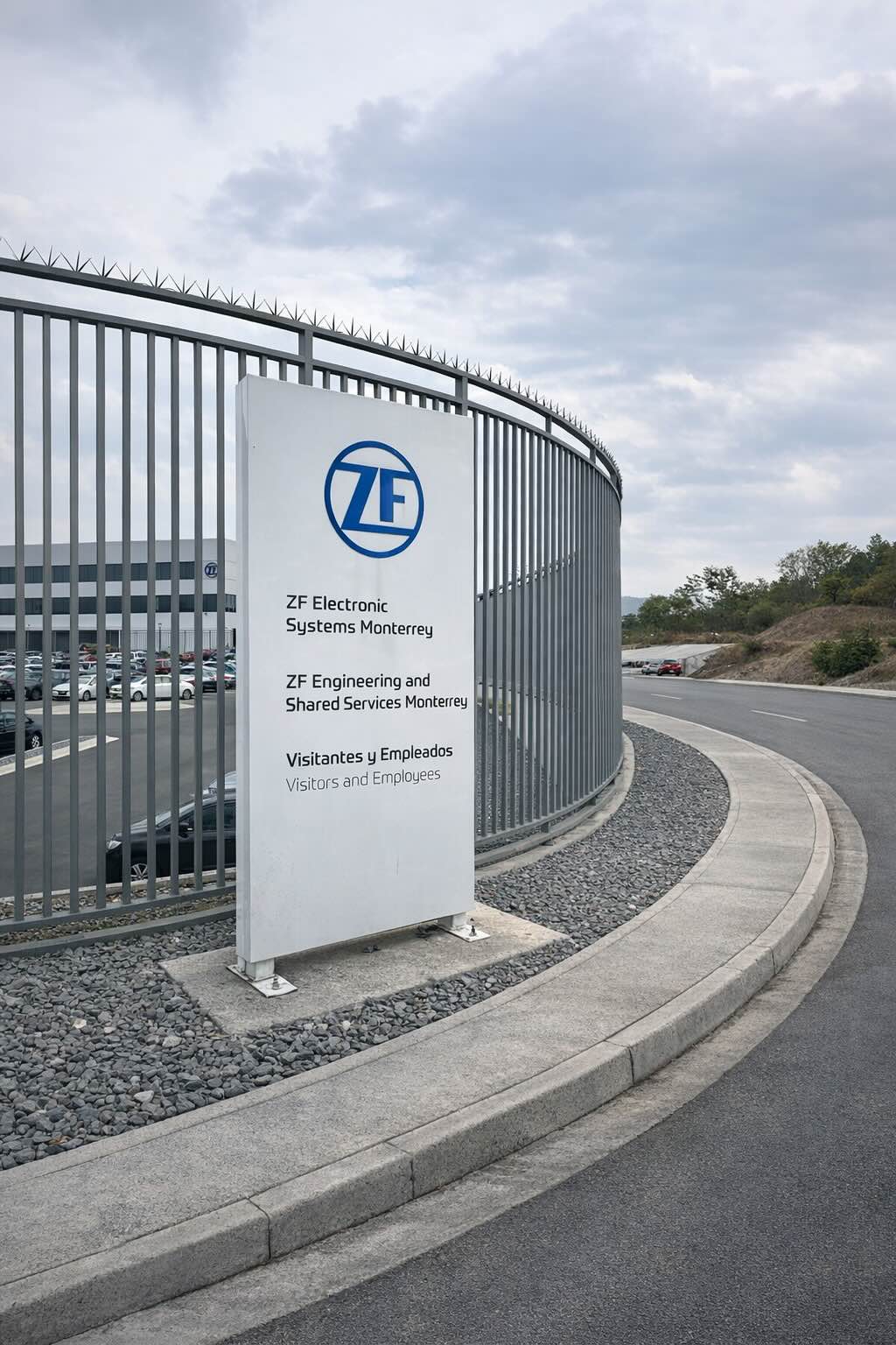 Tótem de acceso para estacionamiento