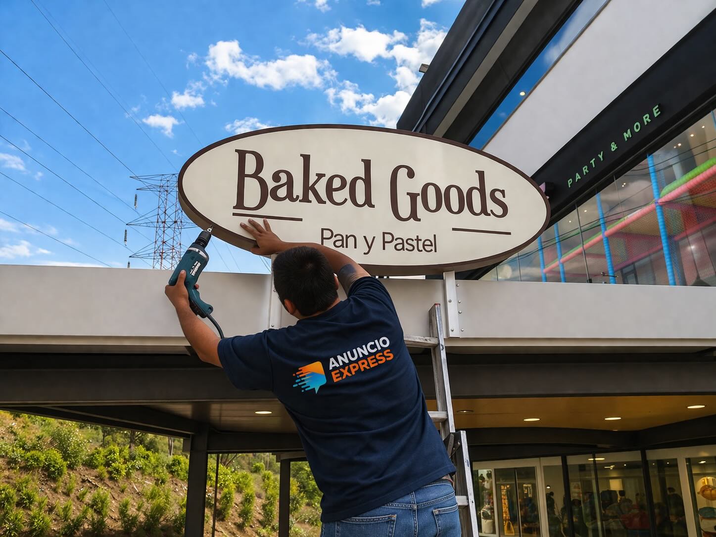 Letras 3D para fachadas comerciales