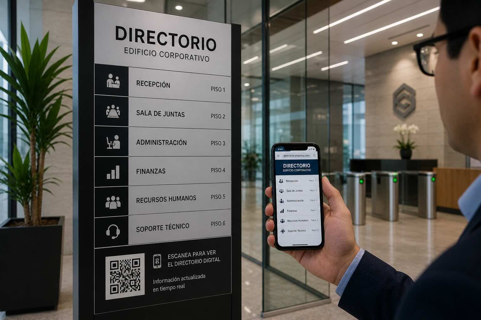 Señalización con QR 09
