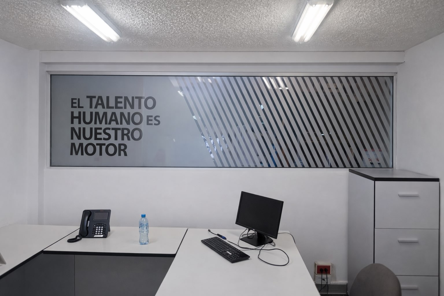 Branding interior para oficinas