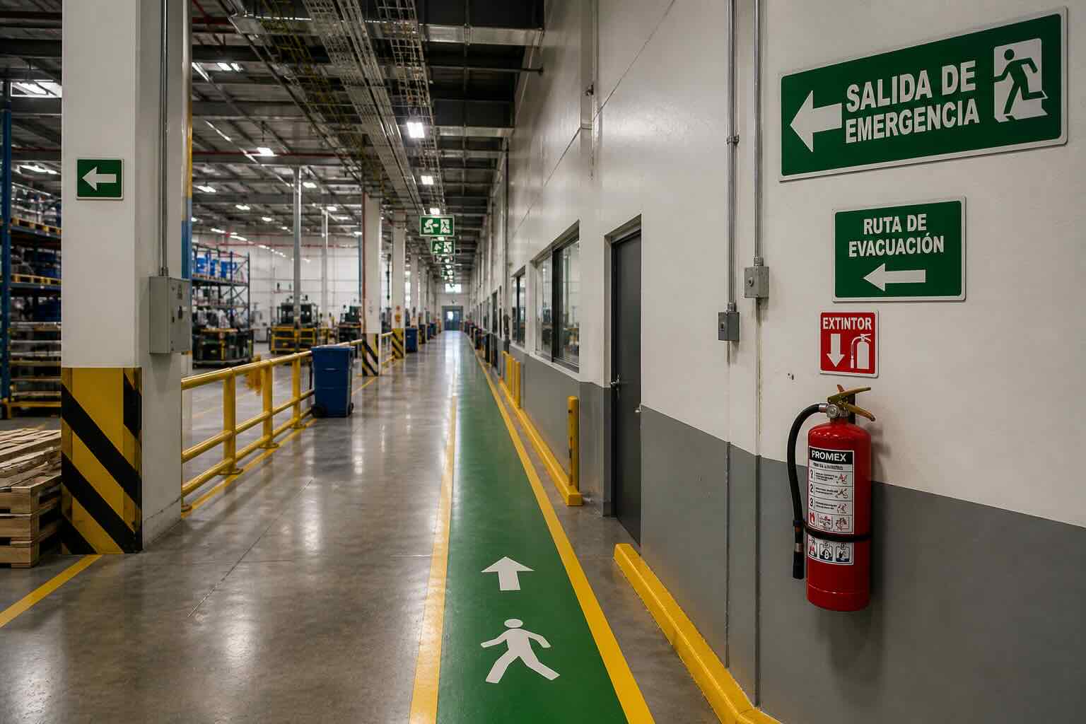 Rutas de evacuación y seguridad