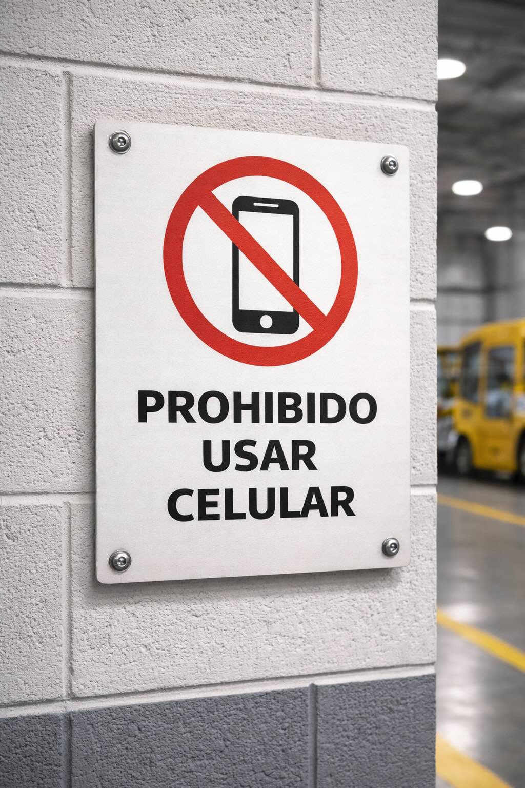 Señalización de seguridad industrial