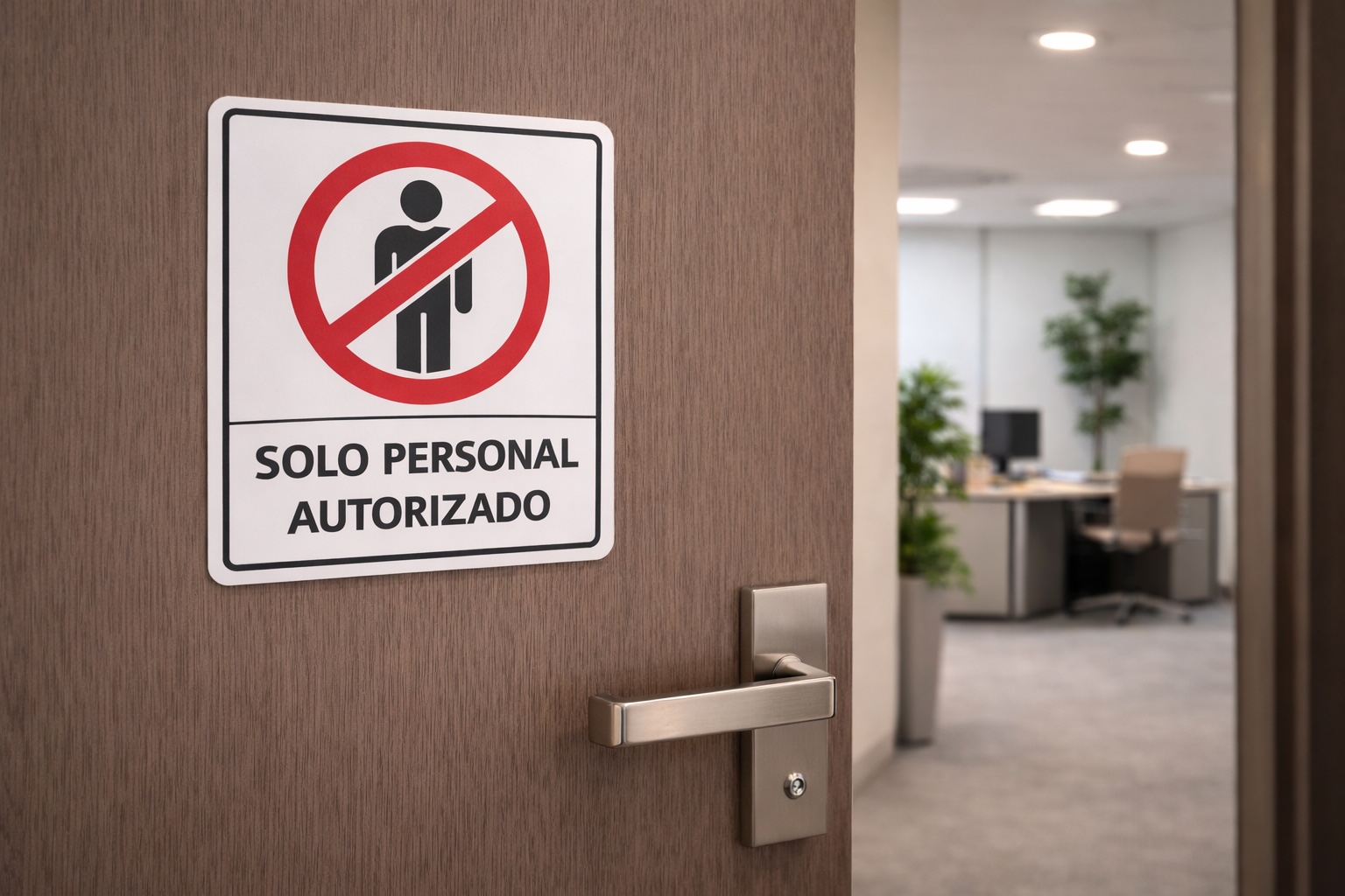 Señalética interior para oficinas