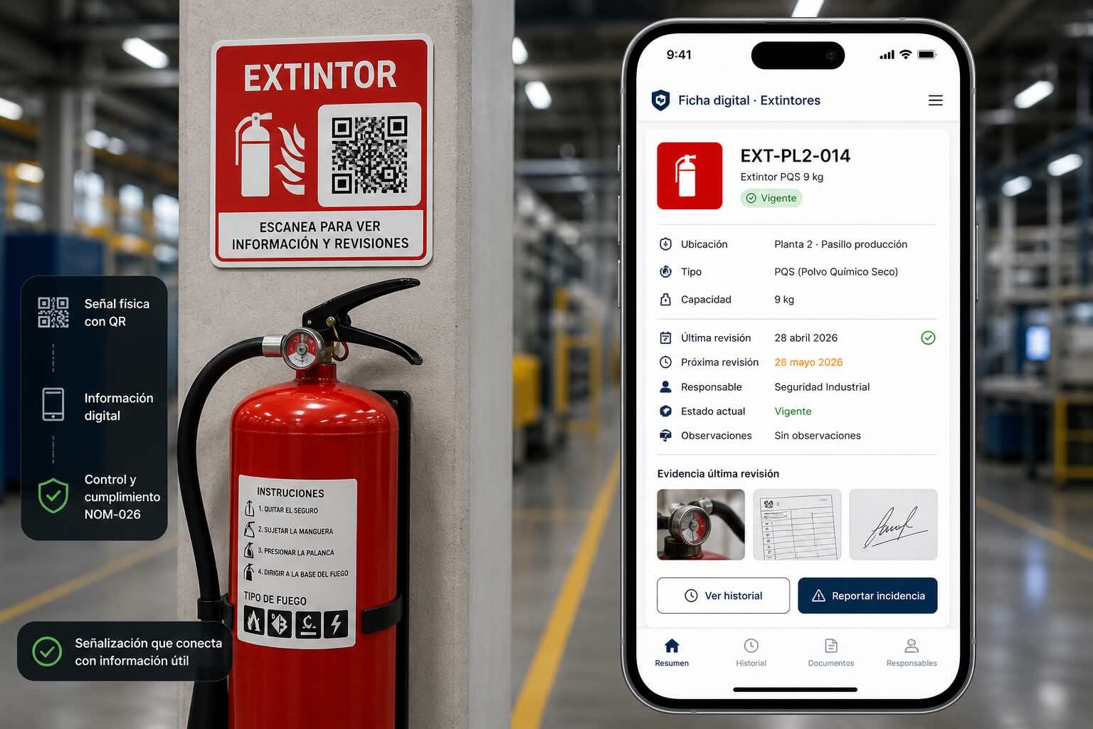 Ficha digital con QR